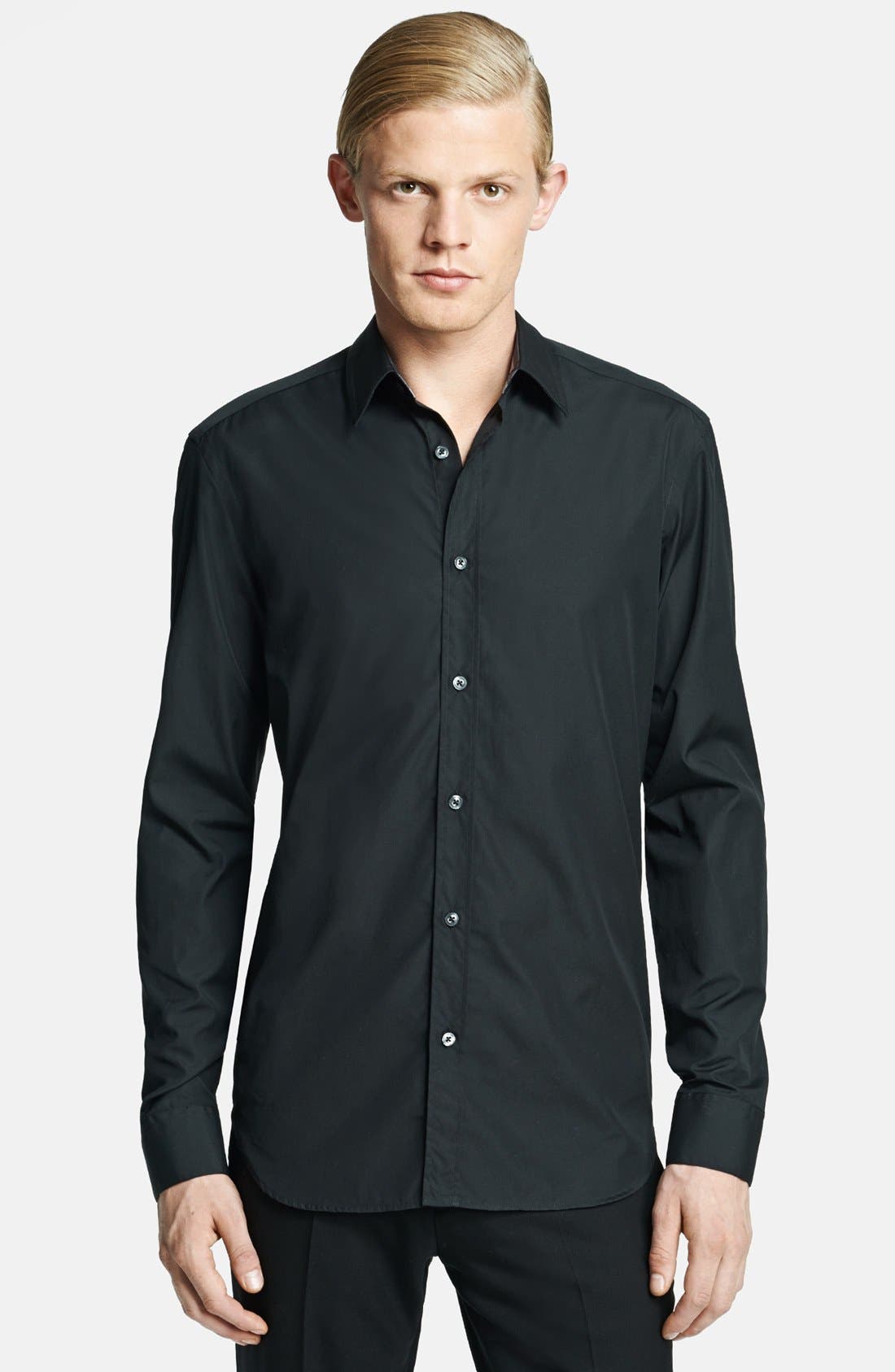 Burberry London Tailored Fit Dress Shirt Nordstrom