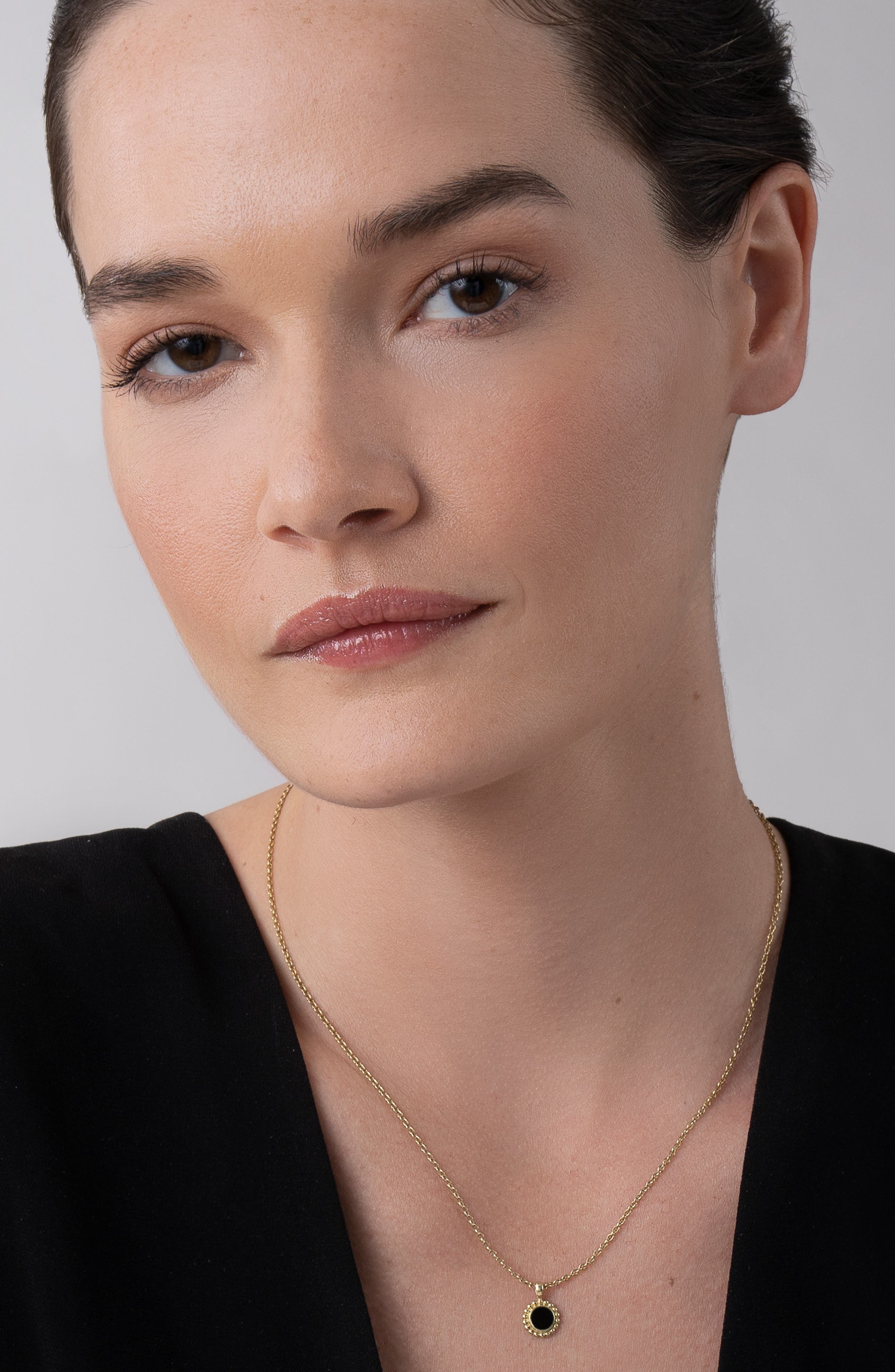 Covet Onyx Pendant Necklace Nordstrom