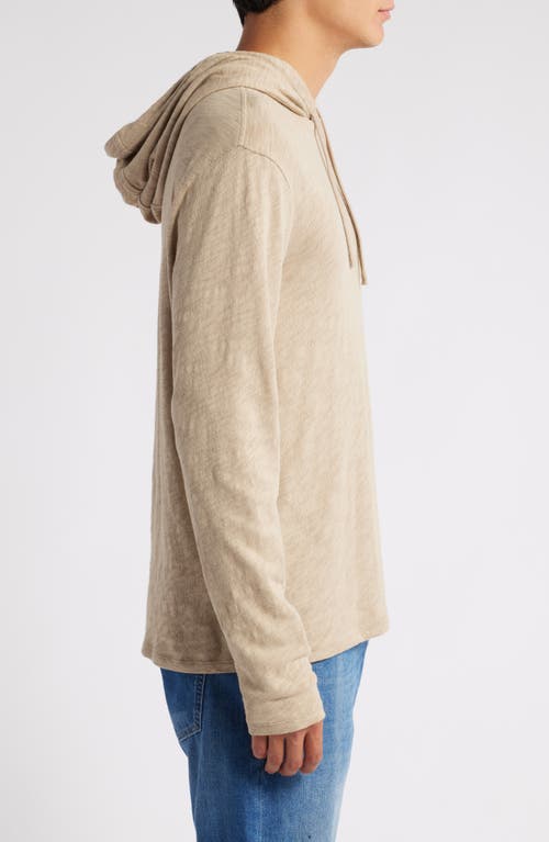 Shop Atm Anthony Thomas Melillo Slub Cotton Pullover Hoodie In Rye