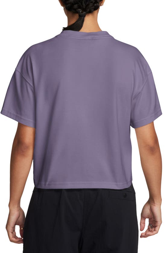 Shop Nike Dri-fit Adv Oversize Graphic T-shirt In Daybreak