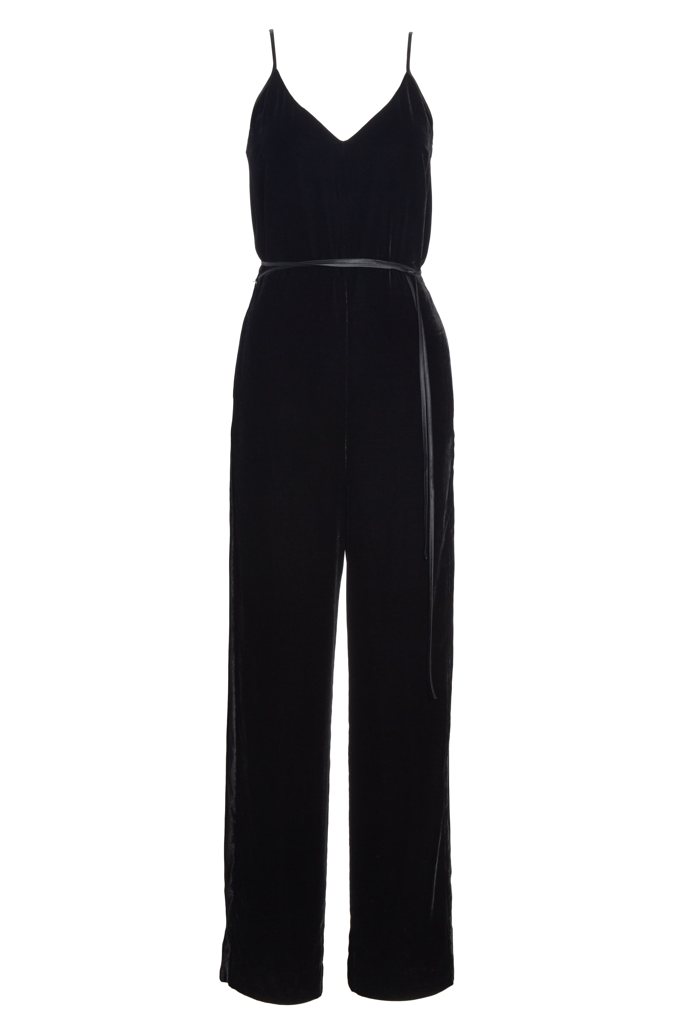 rag and bone velvet jumpsuit