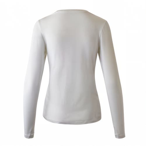 Uv Skinz Long Sleeve Everyday Tee In White