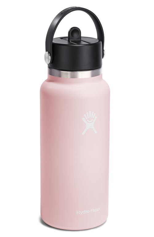 Hydro Flask 32-ounce Wide Mouth Flex Straw Cap Water Bottle In Trillium