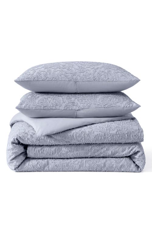 Peri Home Floral Cutwork Comforter & Shams Set In Lilac