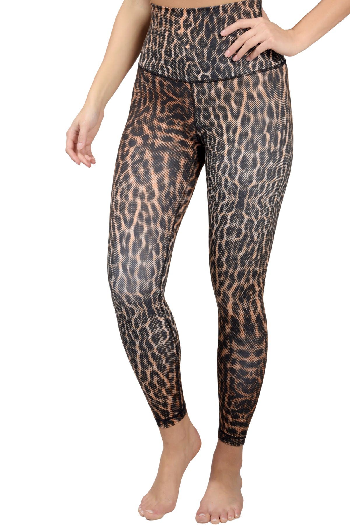 Animal Print High Waist Leggings 