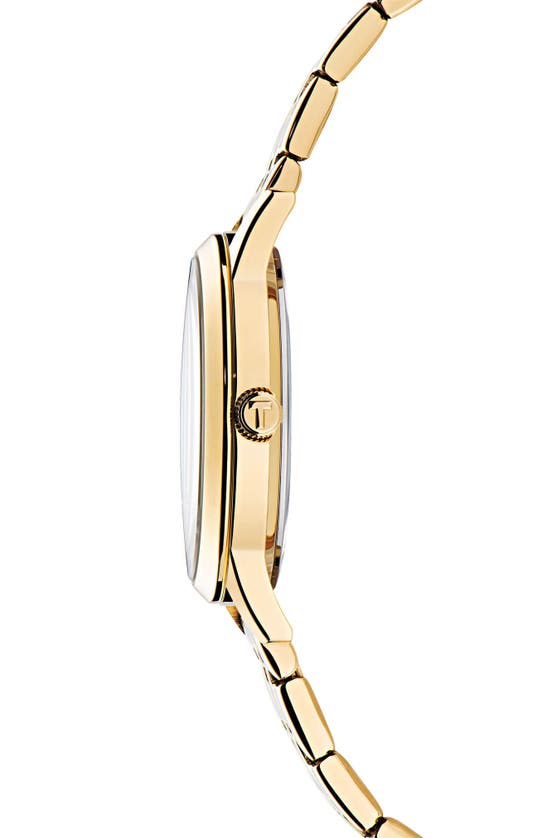 Shop Ted Baker Fitzrovia Bracelet Watch In Goldone