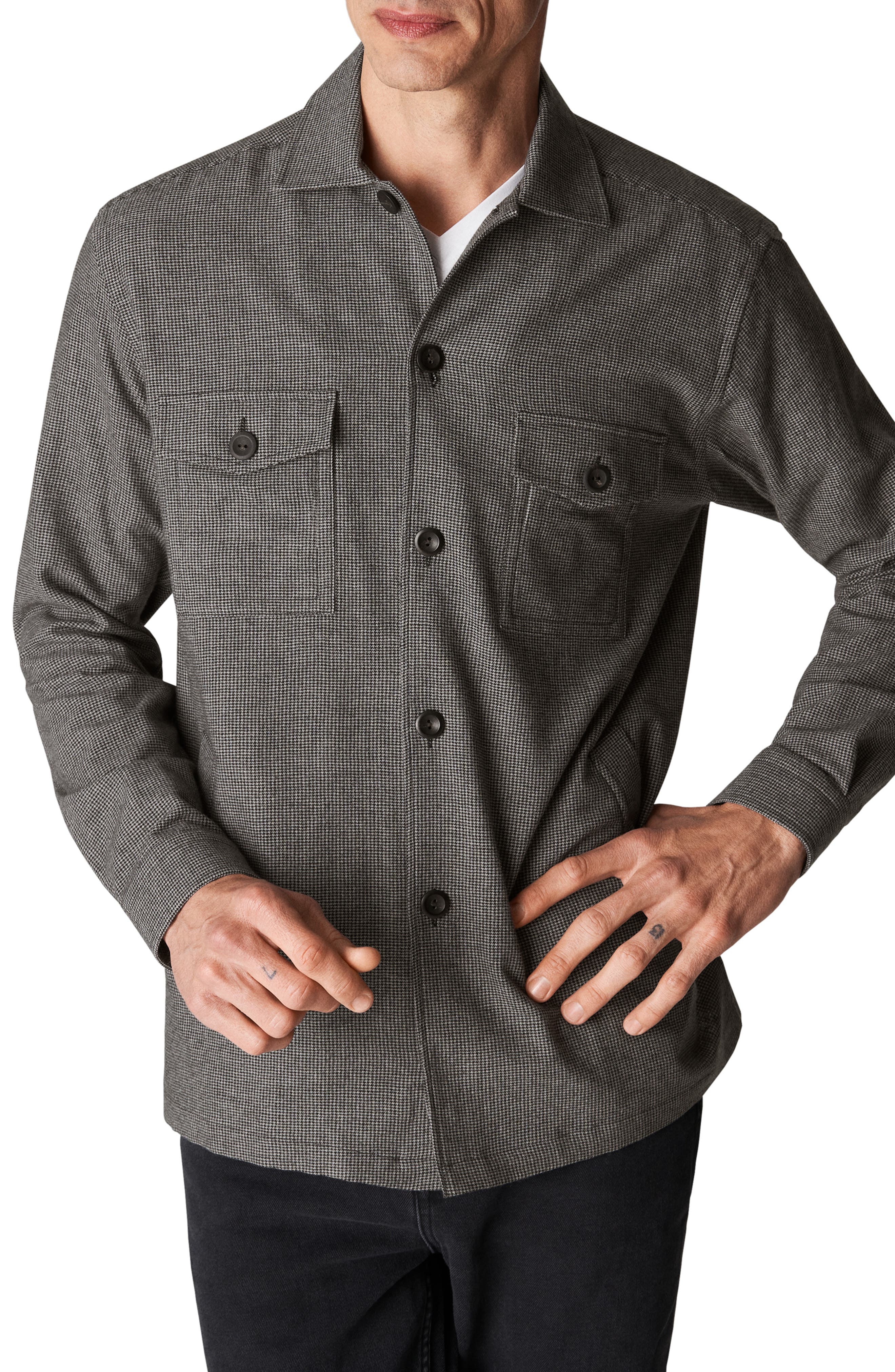 Cashmere Button-Up Shirt Jacket | Nordstrom
