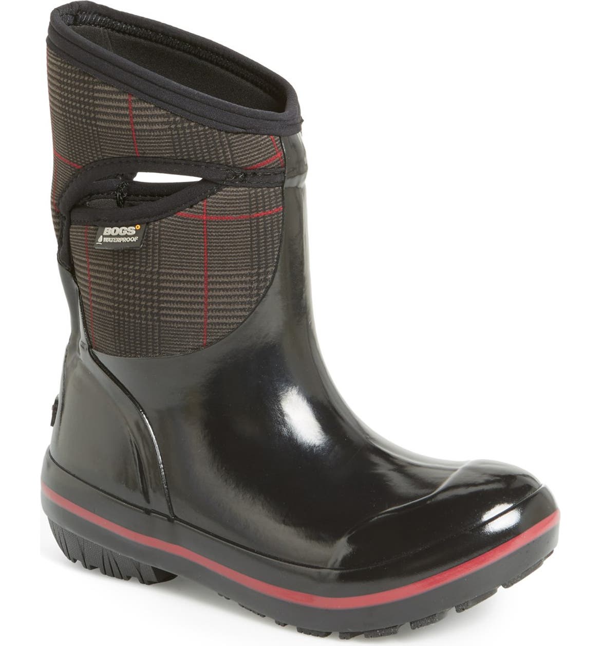 Bogs Plimsoll - Prince of Wales Waterproof Boot (Women) | Nordstrom