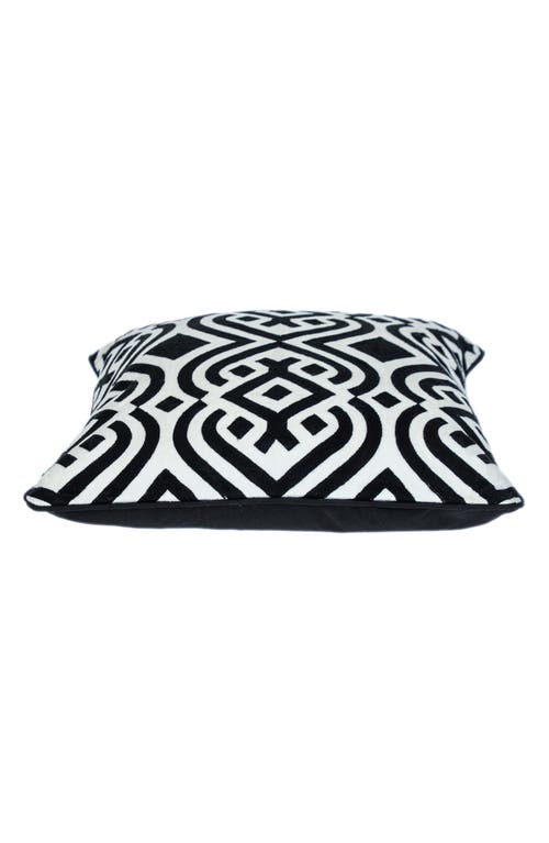 Parkland Collection Vega Throw Pillow In Black