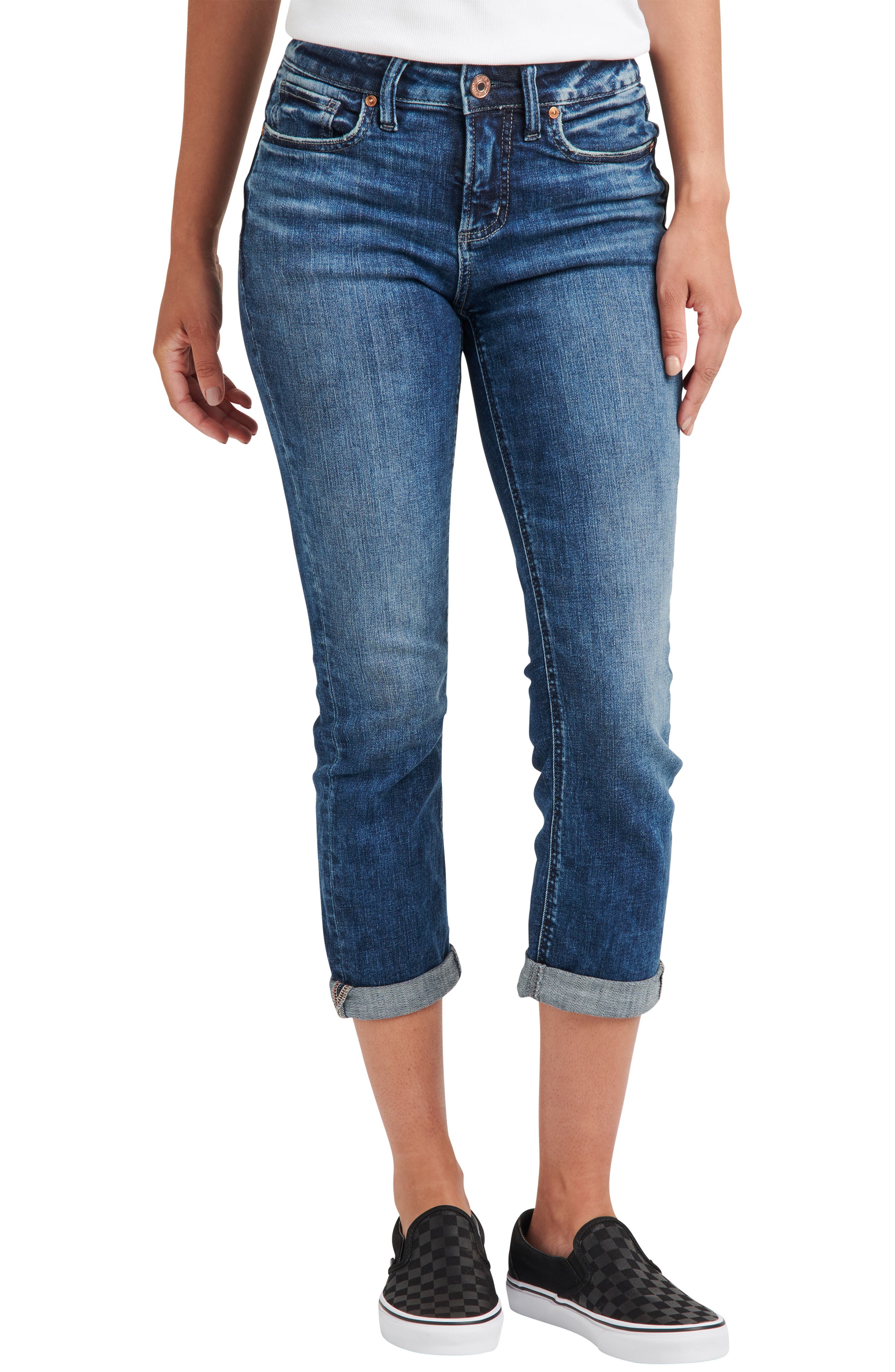 Suki Straight Leg Capri Jeans | Nordstrom