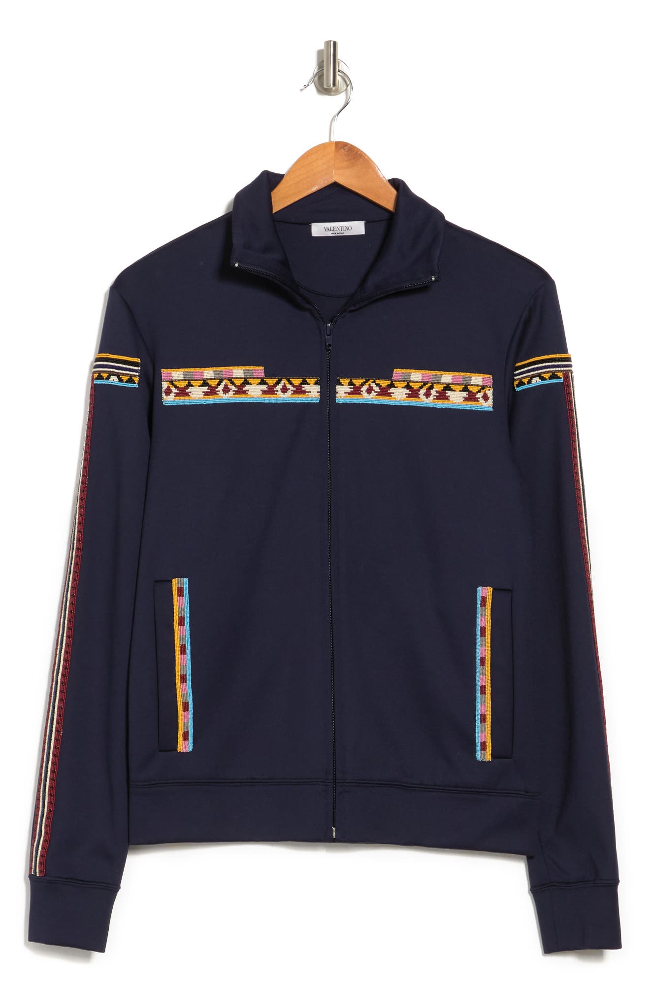 embroidered track jacket