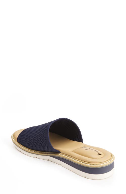 Shop Me Too Aleia Slide Sandal In Navy