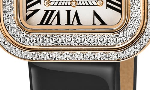 Shop Gv2 Bellagio Diamond Swiss Bracelet Watch, 30mm In Black