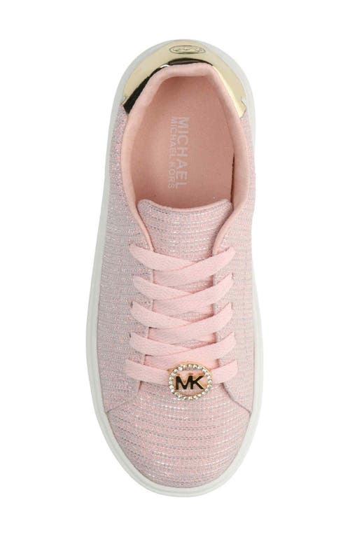 Shop Michael Michael Kors Kids' Emmet Sneaker In Pink