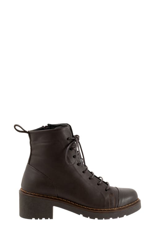 Shop Bueno Nikita Lace-up Boot In Brown