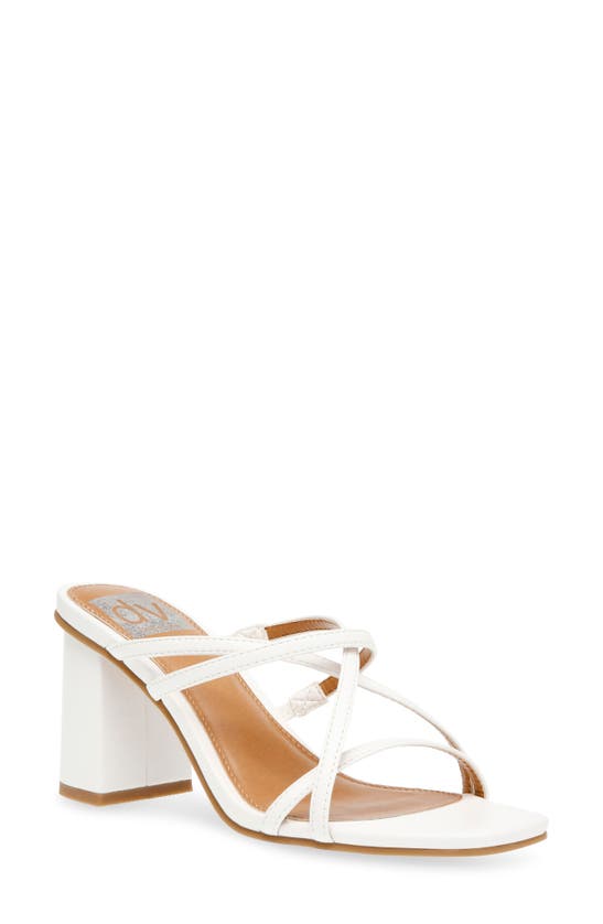Shop Dolce Vita Dv By  Hinx Block Heel Sandal In White