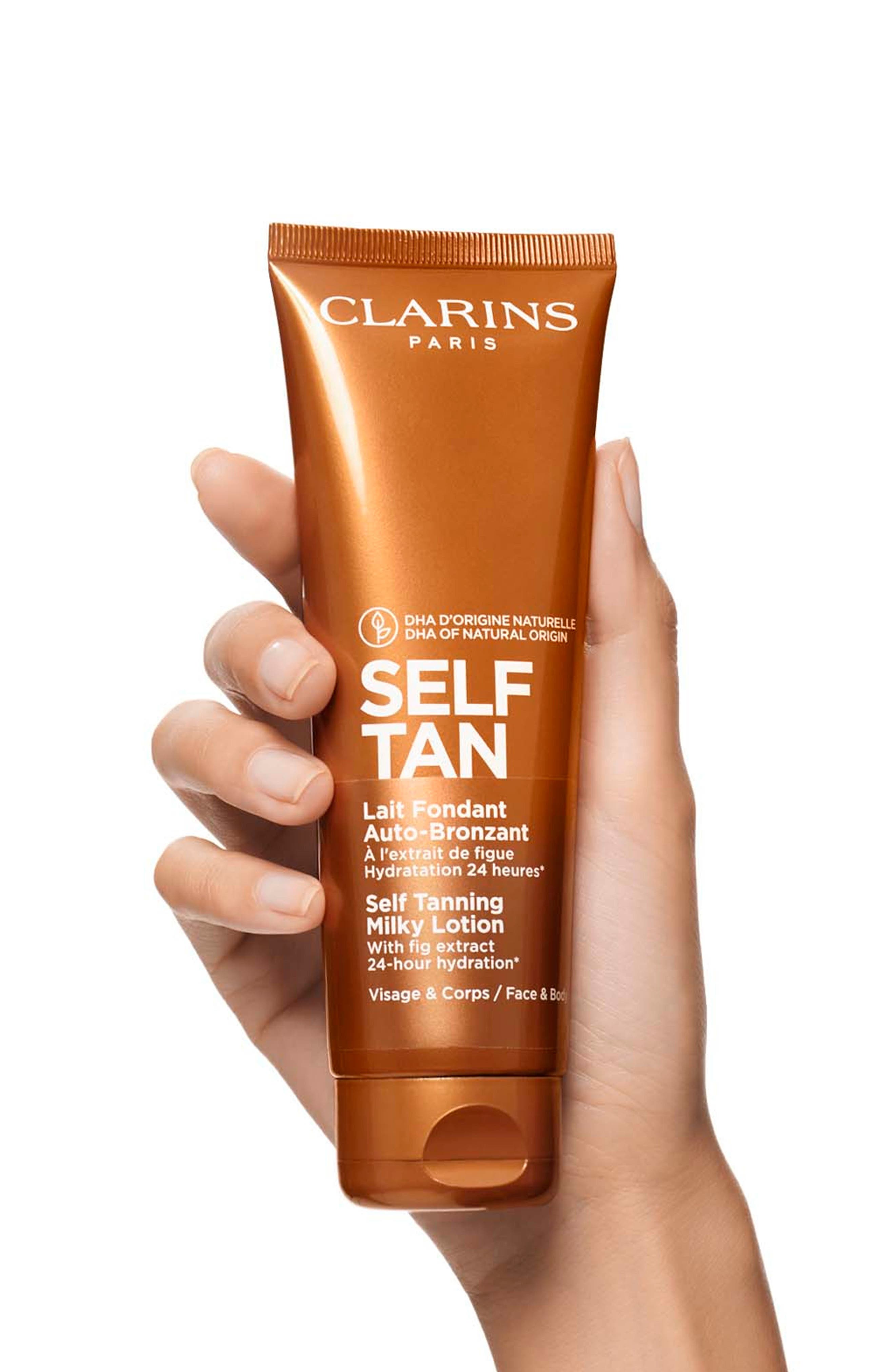 Clarins Self Tanning Face & Body Milky Lotion Nordstrom
