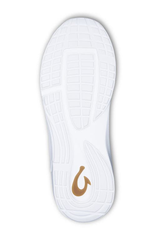 Shop Olukai Kaholo Sneaker In White/white