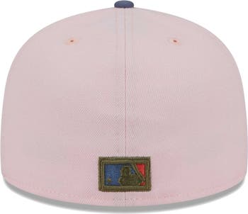 Detroit Tigers New Era Pink Undervisor 59FIFTY Fitted Hat - Brown