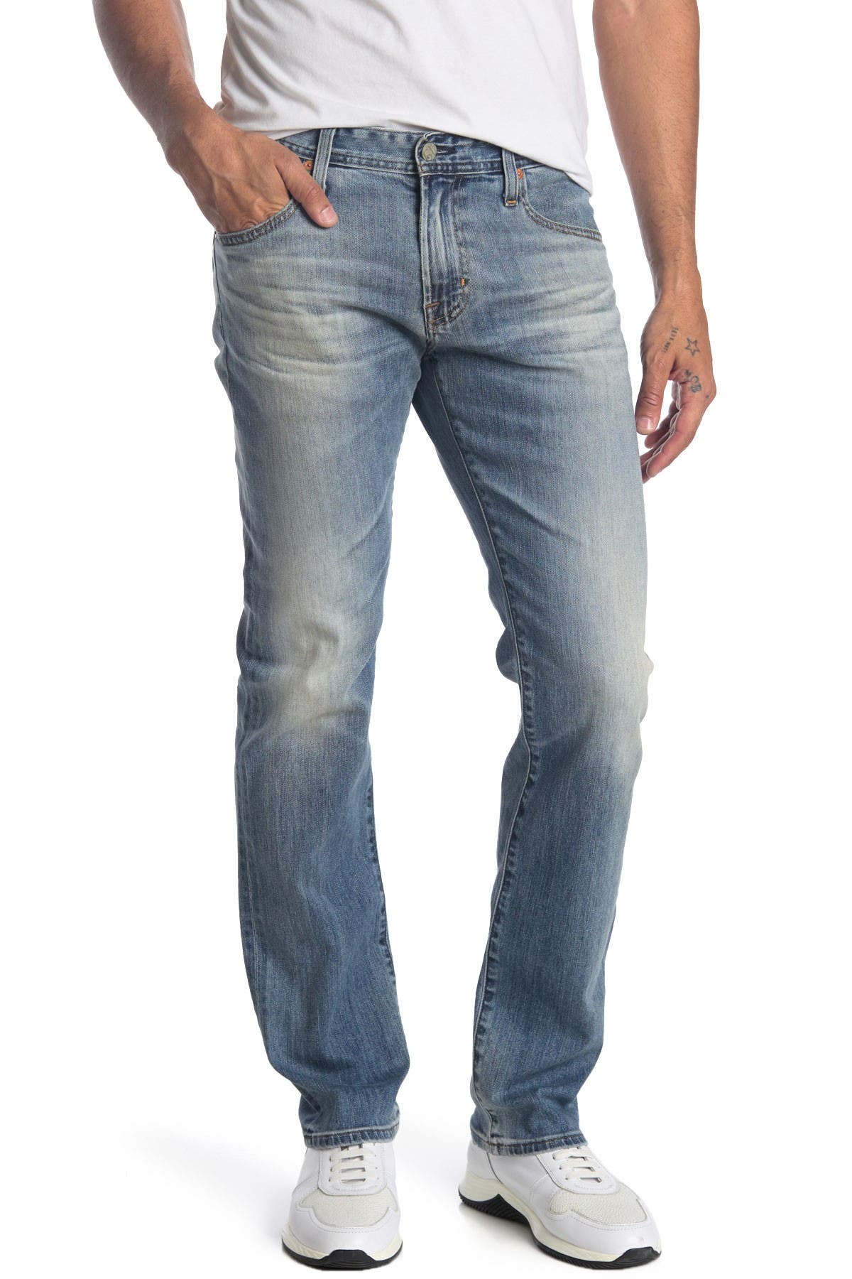 Ag Matchbox Straight Leg Jeans In 21 Years Seize | ModeSens