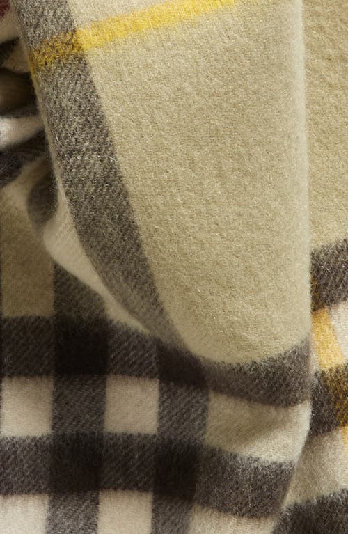 BURBERRY BURBERRY GIANT CHECK REVERSIBLE CASHMERE SCARF 