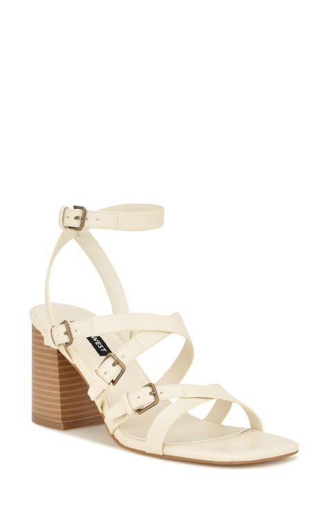 Ivory Ankle Strap Sandals for Women | Nordstrom