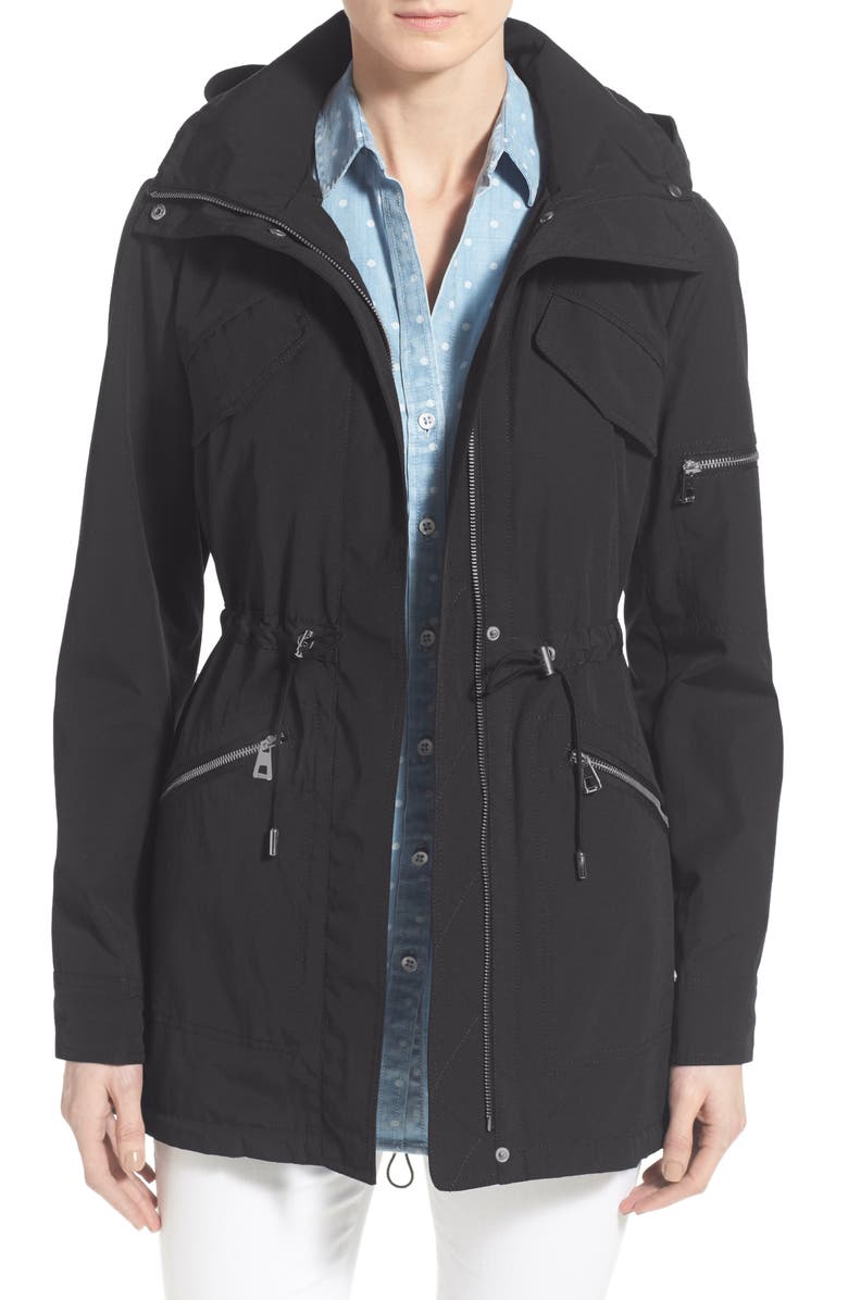 Vince Camuto Drawstring Drop Tail Jacket | Nordstrom