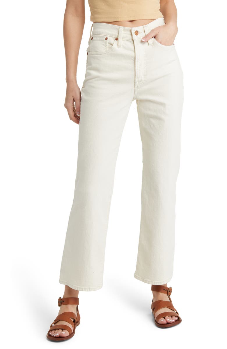 Madewell The Perfect Vintage Flare Crop Jeans | Nordstrom