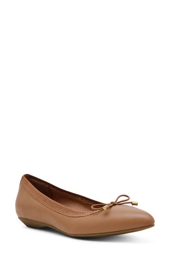 Anne Klein Ober Ballet Flat In Truffle