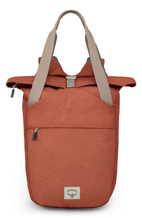 Shop Osprey Arcane Tote Pack In Porcelain Orange Heather