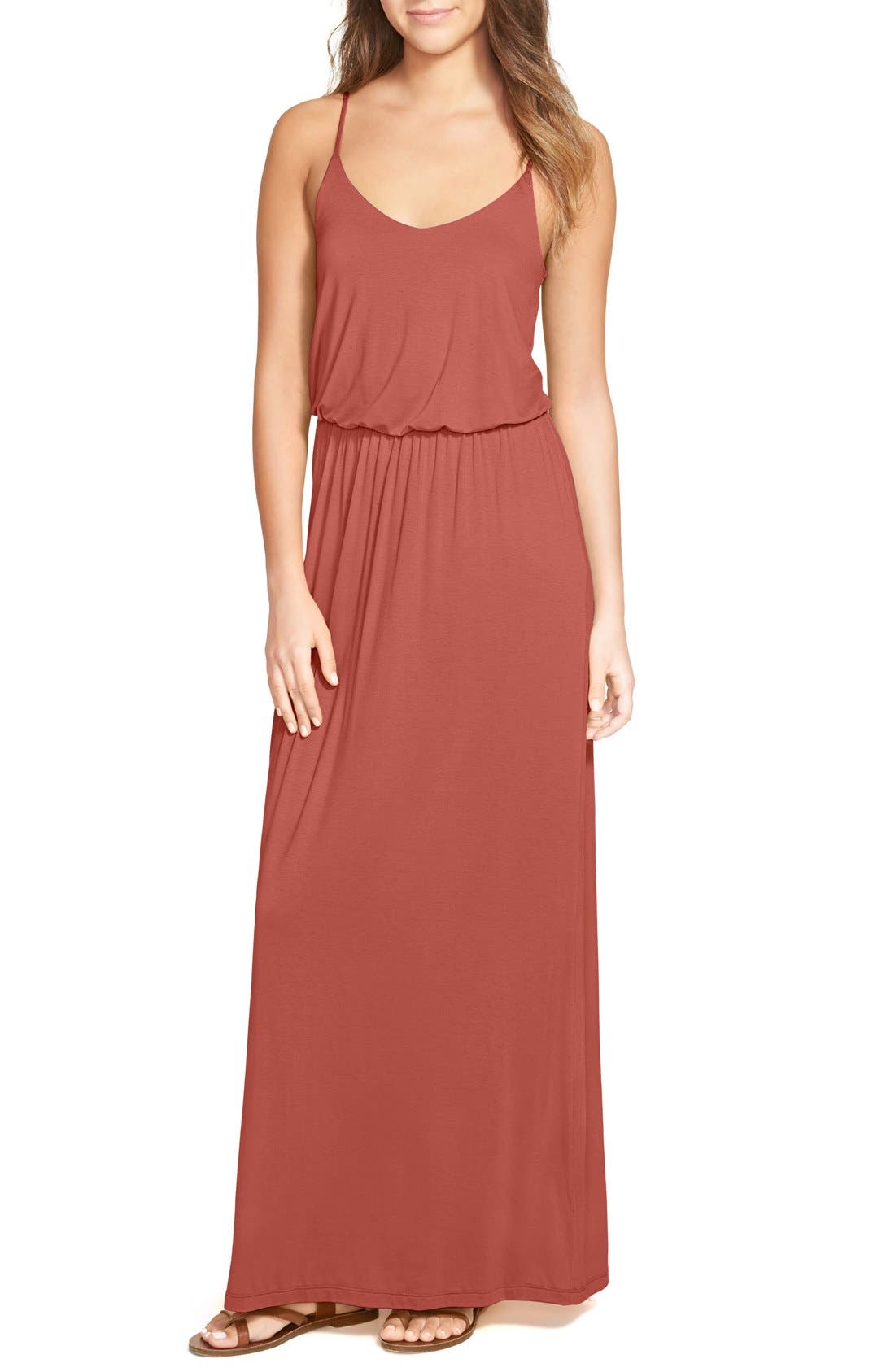ALL IN FAVOR,
                            Knit Maxi Dress,
                            Main thumbnail 414, color,
                            619