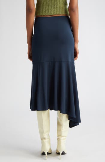 【PalomaWool】22AWPAPIRO Asymmetric skirt