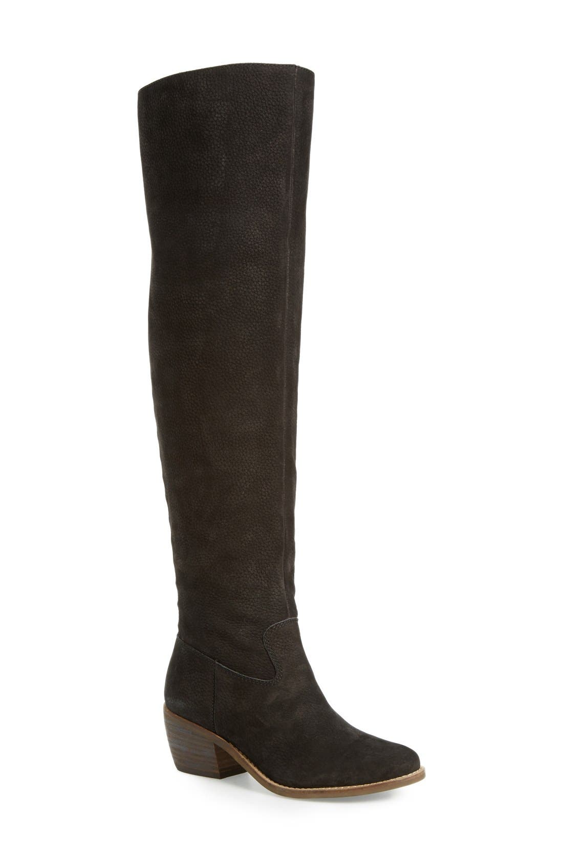 lucky over the knee boots