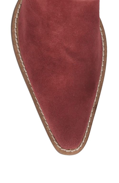 Shop Dingo Bandelera Knee High Western Boot In Burgundy