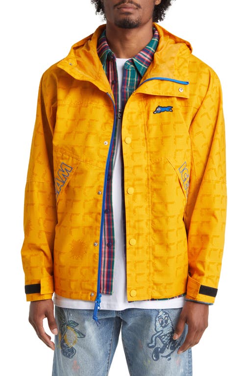 ICECREAM Syrup Print Hooded Jacket in Saffron at Nordstrom, Size Small