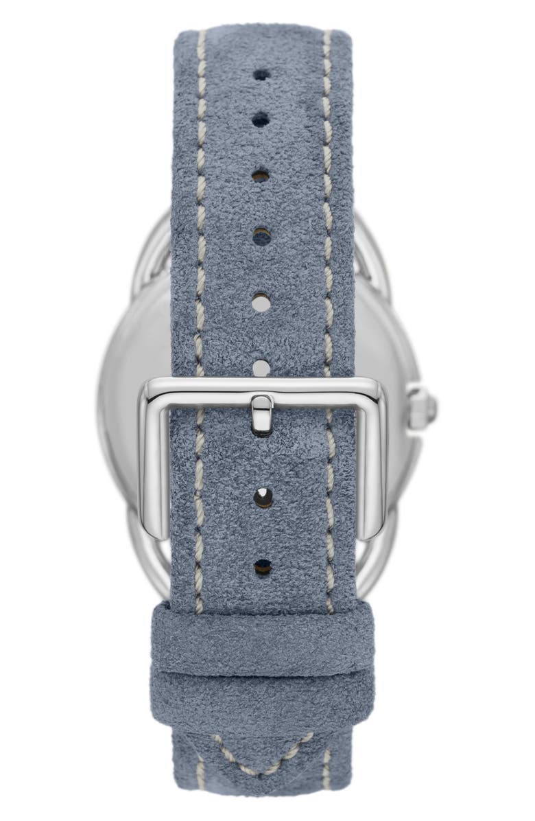 Tory Burch The Miller Leather Strap Watch, 32mm x 42mm | Nordstrom