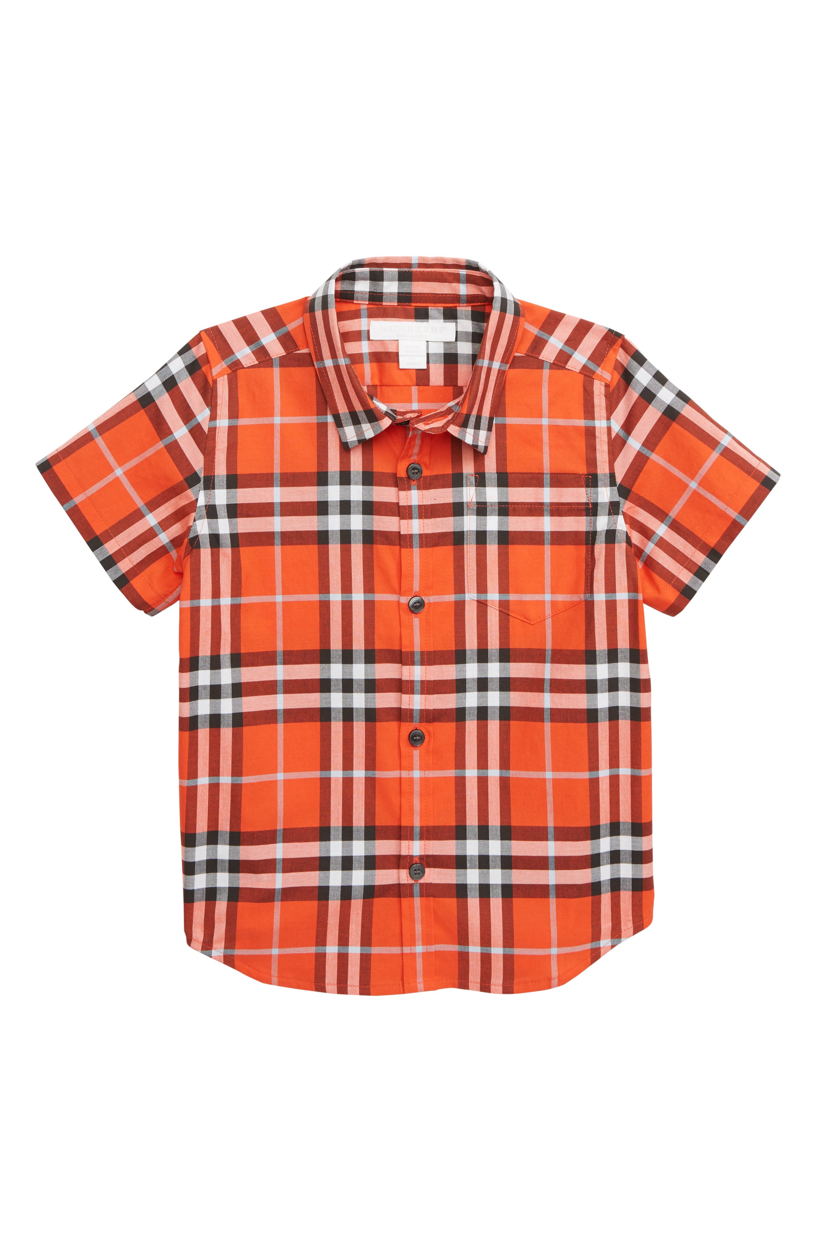 red burberry shirt for toddlers