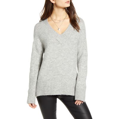 Vero Moda V-Neck Sweater, Grey