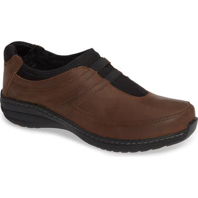 Aetrex Berries Slip-On Sneaker, Brown