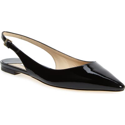 Jimmy Choo Erin Slingback Flat - Black