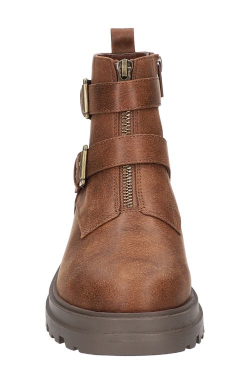 Shop Bella Vita Arcadia Buckle Boot In Tan