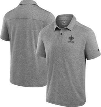 Fanatics Signature Men s Fanatics Signature Black New Orleans Saints Front Office Tech Polo Shirt Nordstrom