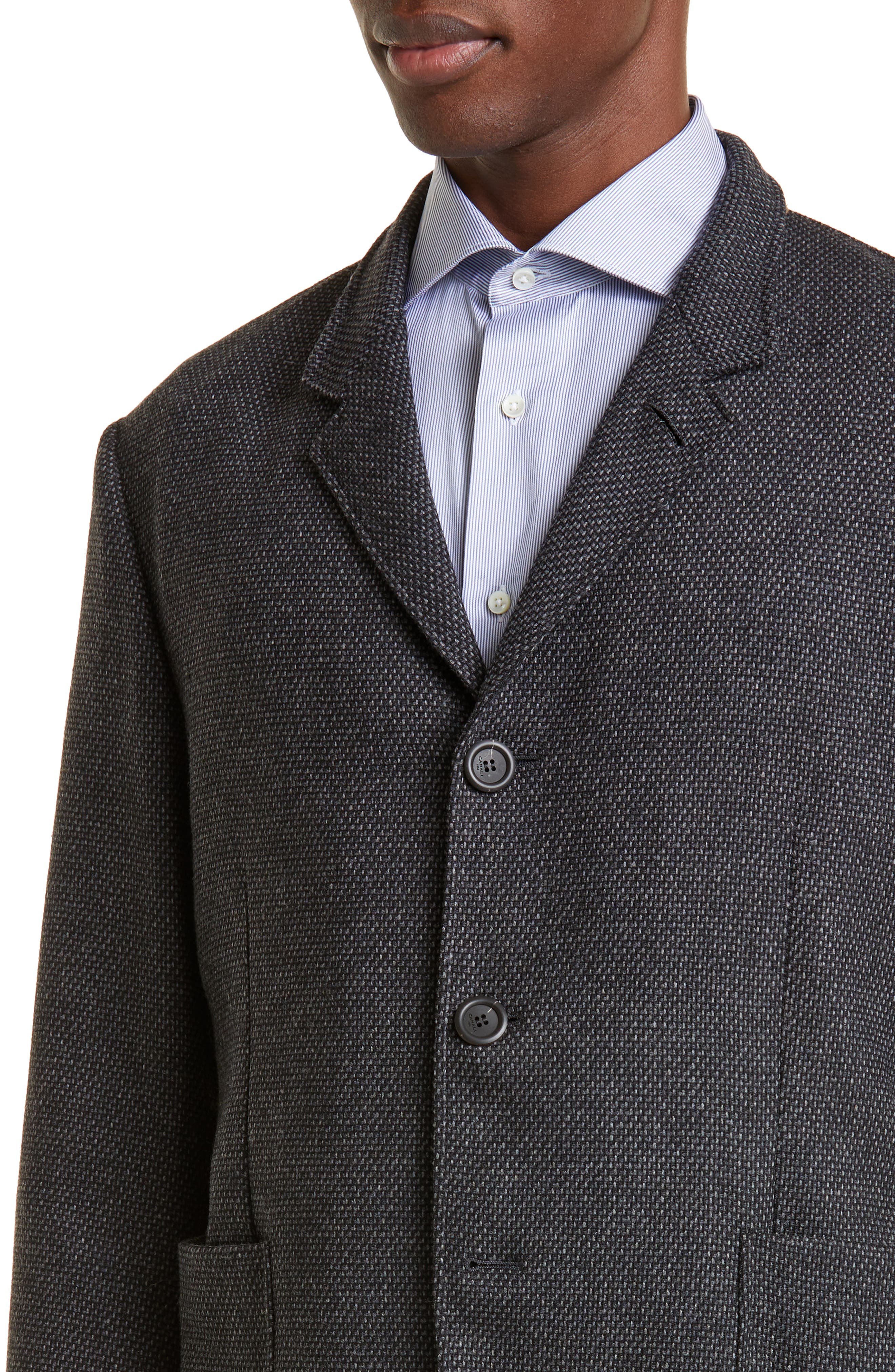 Canali Nuvola Birdseye Stretch Wool Blend Sport Coat Nordstrom