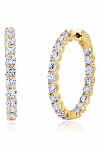 Crislu hoop earrings discount