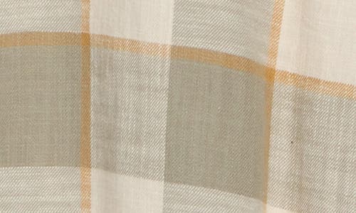 Lucky Brand Mason Plaid Cotton Button-up Shirt In Natural Multi
