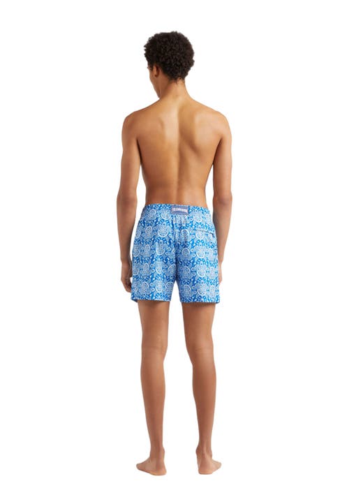 Vilebrequin Mahina Printed 5.5 Swim Shorts In Palace