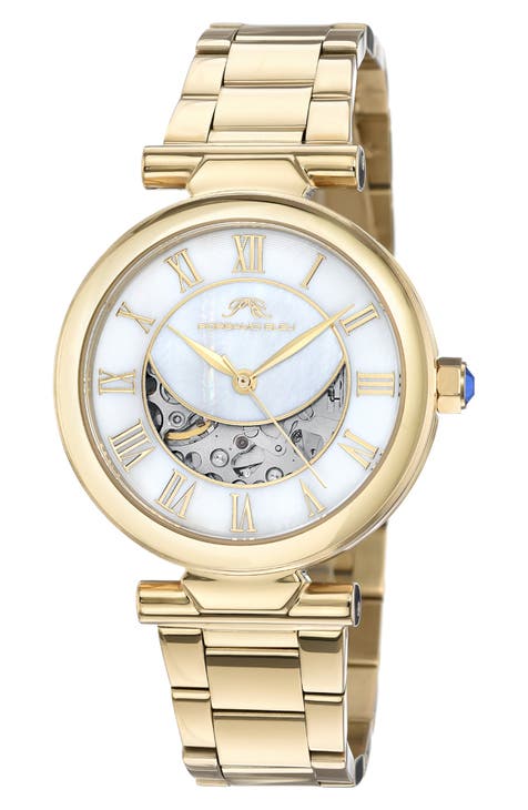 Colette Automatic Mother of Pearl Watch, 36mm