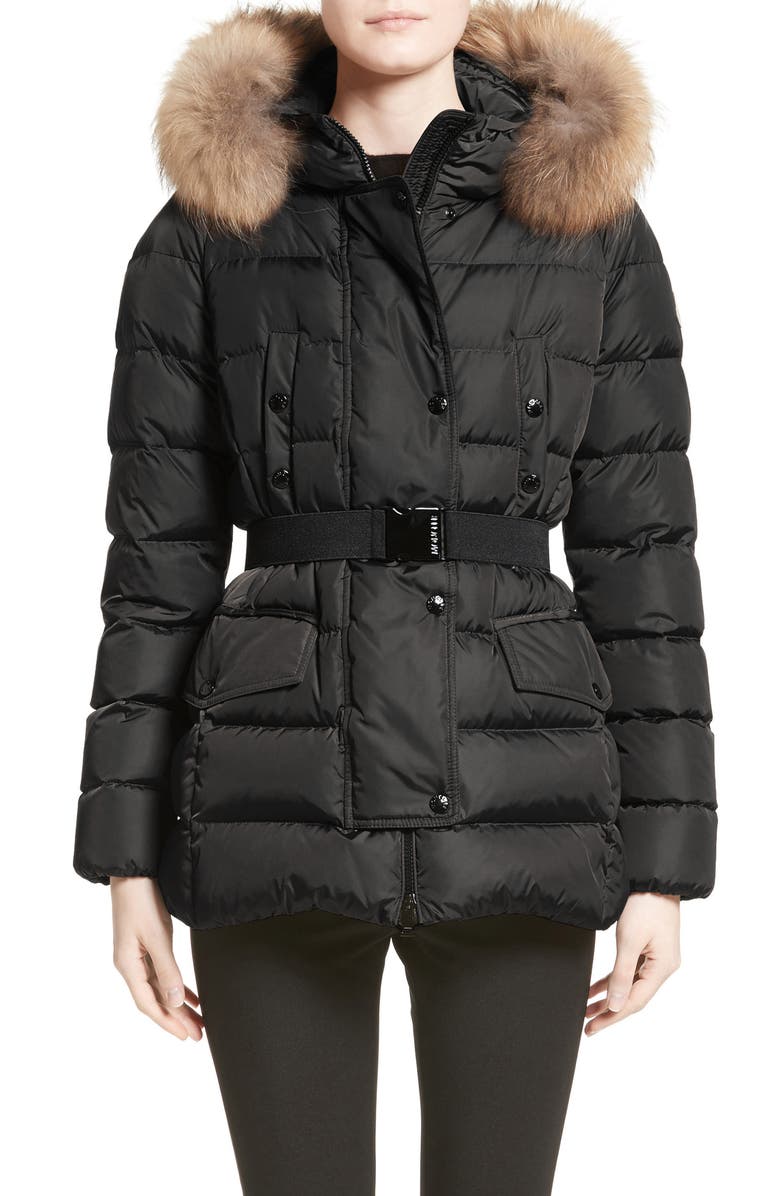 Tahari plus size hooded belted down puffer coat Clearance