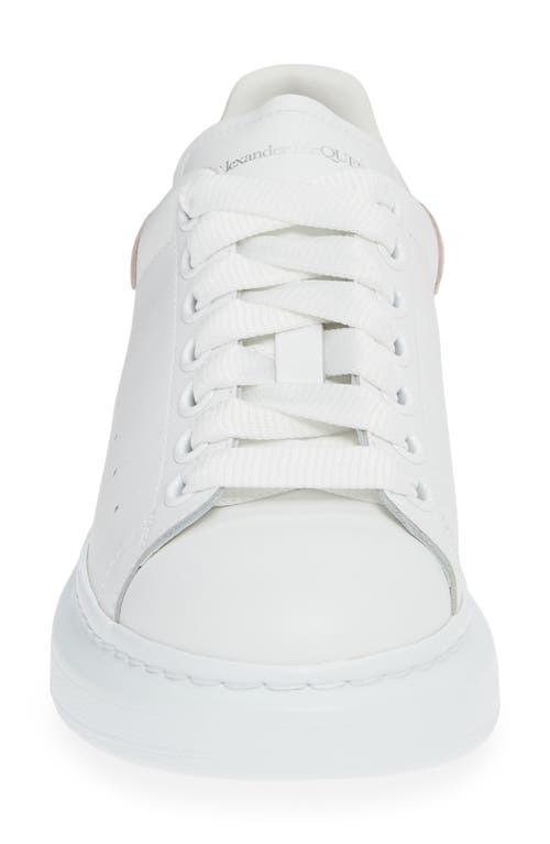 Shop Alexander Mcqueen Oversized Sneaker In White/patchouli 161