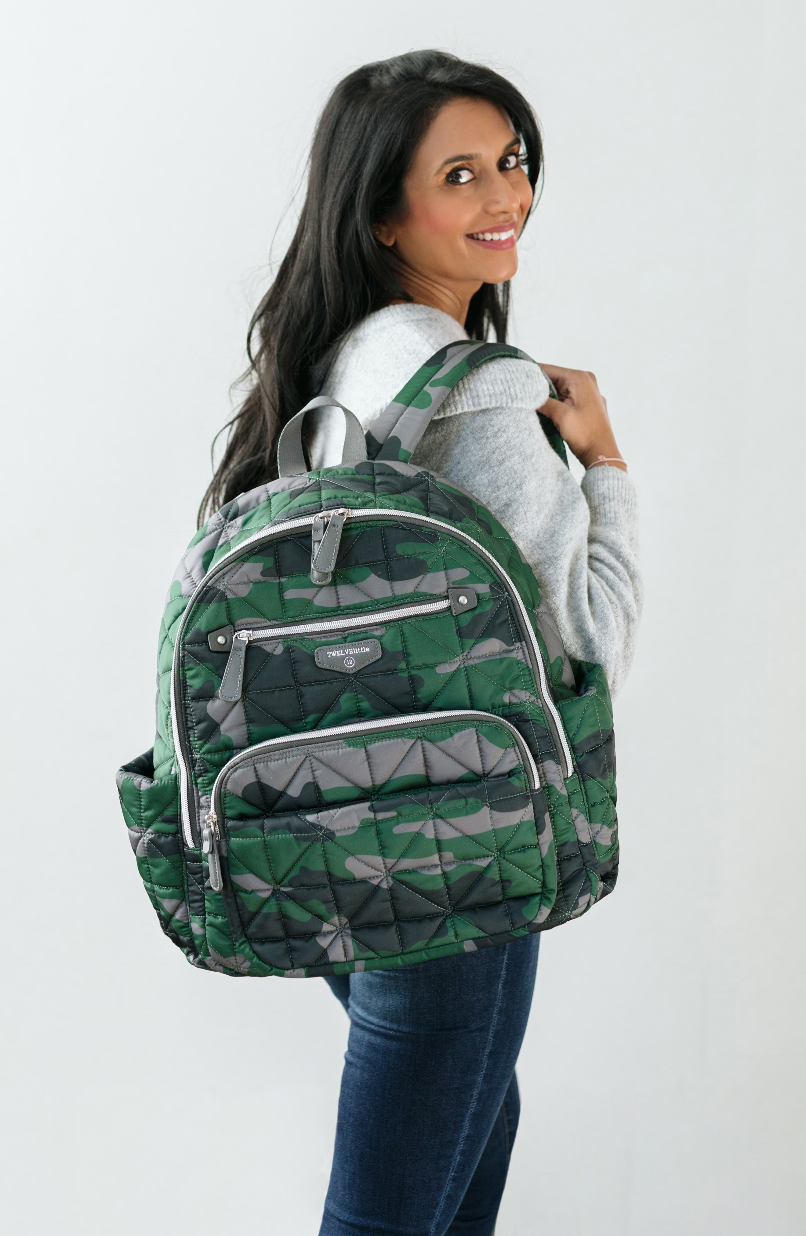 TWELVElittle Companion Quilted Nylon Diaper Backpack Nordstrom
